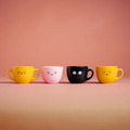 Cute espresso, juego de tazas de café